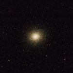 Stunning capture of the globular cluster NGC 104, also known as 47 Tucanae, with a backdrop of countless stars.